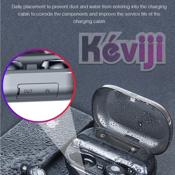 Waterproof V11 Pro noise canceling,150 hrs listening time, 2400mAh powerbank - Picture 11 of 16